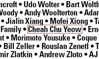 My name in the Firefox NYT ad