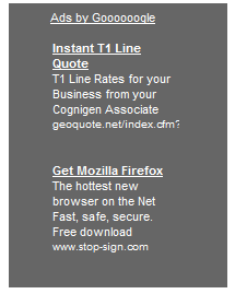 Screenshot of Stop-Sign's Firefox ad