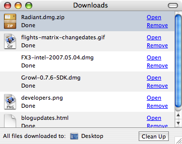 Firefox download manager