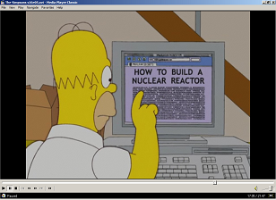 A scene in The Simpsons Season 15 Episode 5 where Homer uses a browser with tabbed browsing