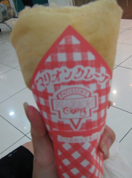 Crepe from Marion Cafe in IMM Building