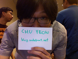 Me at WebSG meetup 2