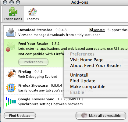 Nightly tester tools in action