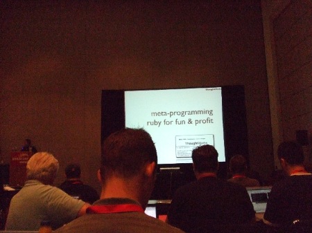 RailsConf day 1 - metaprogramming tutorial