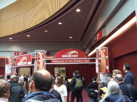 RailsConf Day 1 - registration queue