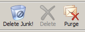 Thunderbird Purge and Delete Junk! buttons